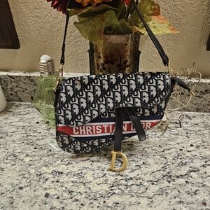 Black and White Shoulder Bag